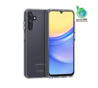 Coque hybride invisible fabriquée à 83 % de plastique recyclé pour Samsung Galaxy A15 5G 2023, transparente