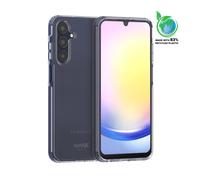 Coque hybride invisible fabriquée à 83 % de plastique recyclé pour Samsung Galaxy A25 5G, transparente