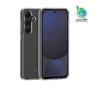 Coque hybride invisible fabriquée à 83 % de plastique recyclé pour Samsung Galaxy S24 FE, Transparente