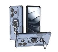 Coque Hybride Tpu Pc Avec Support En Métal Pour Redmi Note 14 5g, Bleu