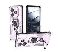 Coque Hybride Tpu Pc Avec Support En Métal Pour Redmi Note 14 5g, Violet