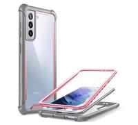 Coque i-Blason Ares Series con ue pour le Galaxy S21 Plus 5G (version 2021) : coque transparente robuste sans protection d' cran int gr e (rose)