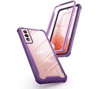 Coque i-Blason Ares Series con ue pour le Galaxy S22 (version 2022), coque transparente robuste sans protection d' cran int gr e (violet)