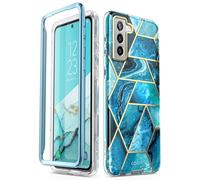 Coque i-Blason Cosmo Series pour Samsung Galaxy S21 5G, tui de protection fin et l gant sans protecteur d' cran int gr (oc an)