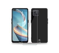 Coque IBROZ Oppo Reno 4Z Coque noir + Verre trempé