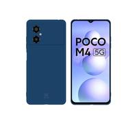 Coque IBROZ Xiaomi Poco M4 5G Silicone Bleu