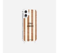 Coque Imprimée La Coque Française Magsafe Ciao Amore Avec Anneau Beige Pour Iphone 17