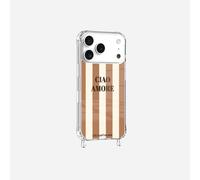 COQUE IMPRIMÉE LA COQUE FRANÇAISE MAGSAFE CIAO AMORE AVEC ANNEAU BEIGE POUR IPHONE 17 PRO MAX