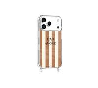COQUE IMPRIMÉE LA COQUE FRANÇAISE MAGSAFE CIAO AMORE AVEC ANNEAU BEIGE POUR IPHONE 17 PRO MAX