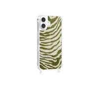 LaCoqueFrançaise Coque iPhone 17 Imprimée MagSafe Zèbre Anneau vert Garantie 2 ans