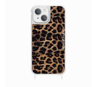 Coque imprimée magsafe La Coque Francaise Léopard brun avec anneau pour iPhone 14