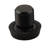 Coque inférieure de queue de billard pour Jaguar, Metz, Hao, Global, Pierre Clubs - Protection de pare-chocs en caoutchouc avec pointe en alliage d'aluminium, filetage avant de 8,4 mm (A)