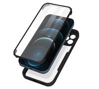 Coque intégrale - AVIZAR - iPhone 12 Pro - Antichoc - Plexiglas - Rigide