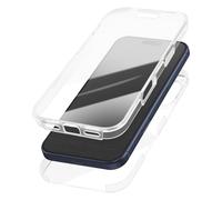 Coque Intégrale en Silicone pour iPhone 17 Pro Protection Dos et Écran Transparent