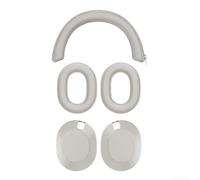 Coque intégrale en silicone pour Sony WH-1000XM6 résistant aux chocs Noir | Silicone doux pour la peau, design résistant aux chocs, découpes précises, couverture du bandeau et des oreillettes