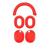 Coque intégrale en silicone pour Sony WH-1000XM6 résistante aux chocs Noir | Silicone doux pour la peau, design résistant aux chocs, découpes précises, couverture du bandeau et des oreillettes