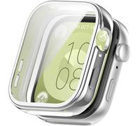 Coque intégrale en TPU souple pour Huawei Watch Fit 3 ¿ Protection mince anti-choc et anti-rayures, finition argentée