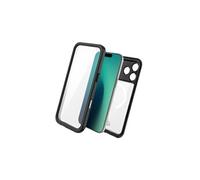 Coque Intégrale MagSafe Etanche IP68 iPhone 17 Pro 360° Drop-Test 2m Noir / Transparent