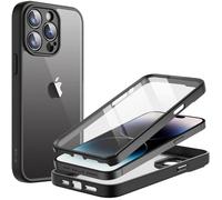 Coque Intégrale - MASSILIA TECH - iPhone 15 Pro - Transparent - Rigide - Protection 360°