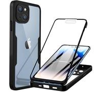 Coque Intégrale - MASSILIA TECH - iPhone 15 - Transparente - Antichoc - Protection 360°