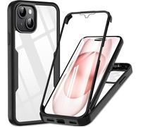 Coque Intégrale - MASSILIA TECH - iPhone 15 - Transparente - Rigide - Protection 360°