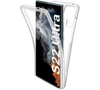 Coque Intégrale - MASSILIA TECH - SAMSUNG GALAXY S22 ULTRA - Antichoc - Transparente - 360°