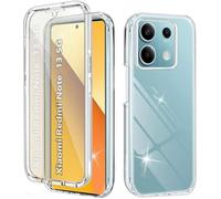 Coque Intégrale - MASSILIA TECH - XIAOMI REDMI NOTE 13 5G - Transparente - Protection 360 - Noir