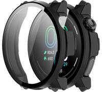 Coque intégrale pour COROS PACE Pro avec protège-écran verre HD - Bumper PC antichoc et anti-rayures, découpes précises - Noir