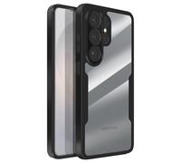 Coque Intégrale pour Galaxy S26 Ultra Conception Hybride avec Contour Renforcé Noir transparent