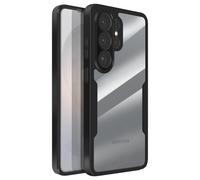 Coque Intégrale pour Galaxy S26 Ultra Conception Hybride avec Contour Renforcé Noir transparent
