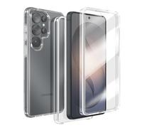 Coque Intégrale pour Galaxy S26 Ultra Protection 360° en Silicone Transparent