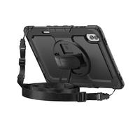 Coque Intégrale pour Galaxy Tab S11 Ultra avec Poignée Support et Bandoulière Noir