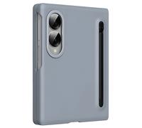 Coque Intégrale pour Galaxy Z Fold 8 avec Verre Trempé et Stylet Gris