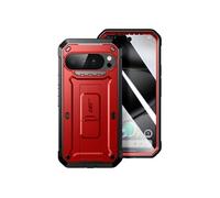 Coque Intégrale pour Google Pixel 10 / 10 Pro MagSafe Série Unicorn Beetle Pro Noir / Rouge