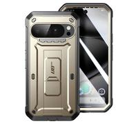 SUPCASE Coque pour Google Pixel 10/10 Pro avec Protecteur d’Ecran Intégré (UBPro) [Support Repliable & Clip Ceinture] [Qualité Militaire] Intégrale Robuste Protection pour Pixel 10 Pro 2025 (Desert)