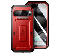 Coque Intégrale pour Google Pixel 10 / 10 Pro MagSafe Série Unicorn Beetle Pro Supcase Noir / Rouge