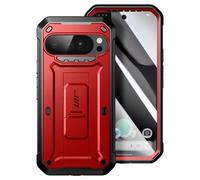 Coque Intégrale pour Google Pixel 10 Pro XL MagSafe Série Unicorn Beetle Pro Supcase Noir / Rouge