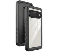 Coque intégrale pour Google Pixel 9 Etanche IP68 Antichoc Redpepper Transparent