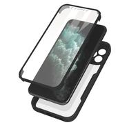 Coque iPhone 11 Pro Dos Plexiglas Avant Polymère Coins Renforcés Contour noir