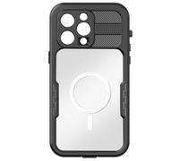 Coque Intégrale pour iPhone 14 Pro Waterproof IP68 Redpepper Contour Noir