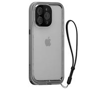 Coque Intégrale pour iPhone 15 Pro Max Série Protection Totale Etanche IPX6 Gris