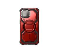 Coque Intégrale pour iPhone 16e Antichoc Compatible MagSafe Rouge