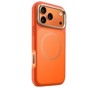 Coque Intégrale Pour Iphone 17 Pro Magsafe Antichocs 6m Avec Support I-Blason Orange