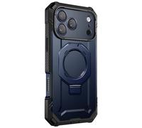 Supcase Coque iPhone 17 Pro UBGrip Pro - Verre trempé, MagSafe, support métal réglable - Bleu