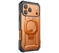 Coque Intégrale pour iPhone 17 Pro Max Série Unicorn Beetle Grip Pro, Orange
