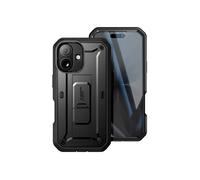Supcase Coque iPhone 17 (2025) UB Pro – Intégrale robuste, Béquille, Bouton commande de caméra, Noir