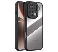 Coque Intégrale pour Oppo Find X9 Pro Conception Hybride avec Contour Renforcé Noir transparent