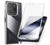 Coque Intégrale pour Redmi Note 14 5G Tactile Bord Caméra Surélevé Transparent