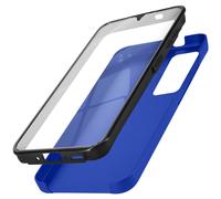 Coque Intégrale pour Samsung A35 Rigide et Avant Souple Tactile Bleu
