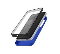 Avizar Coque intégrale pour Samsung A55 – Rigide et avant souple tactile – Bleu